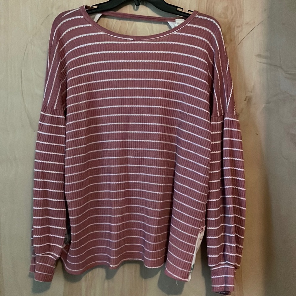 Womens Low V back Sweater
